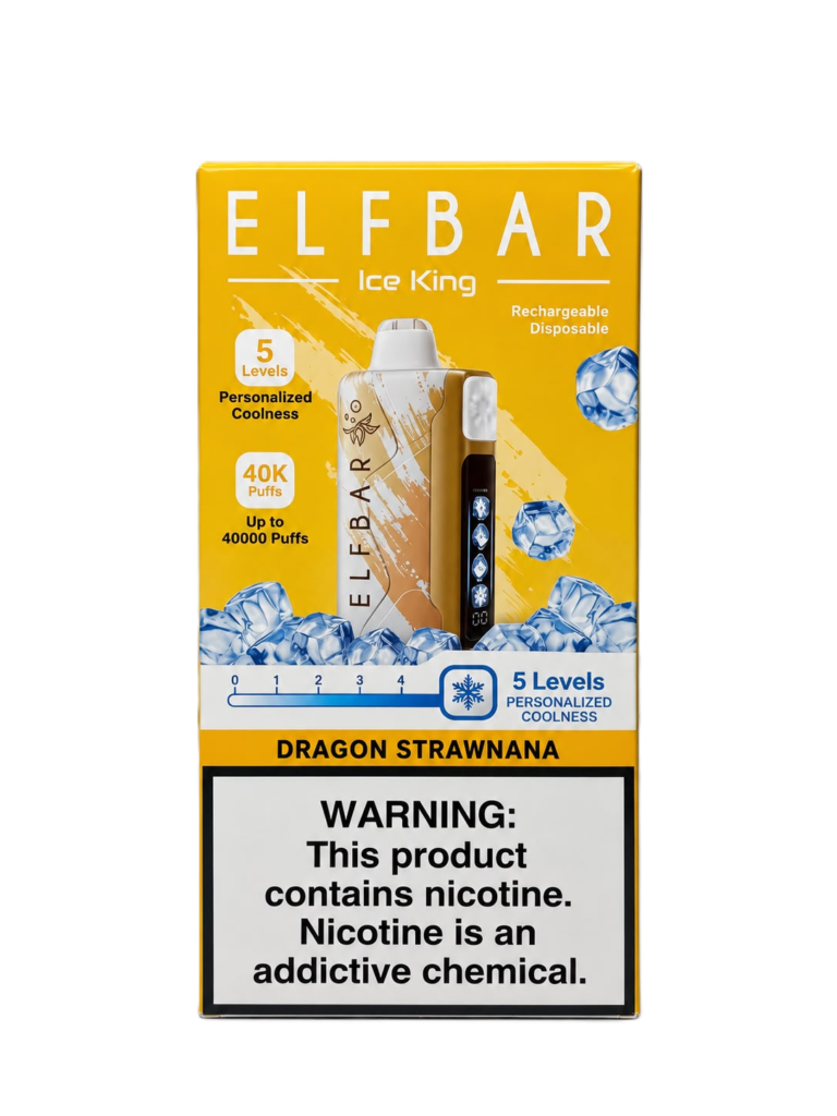ELFBAR ICE KING-DRAGON STRAWNANA