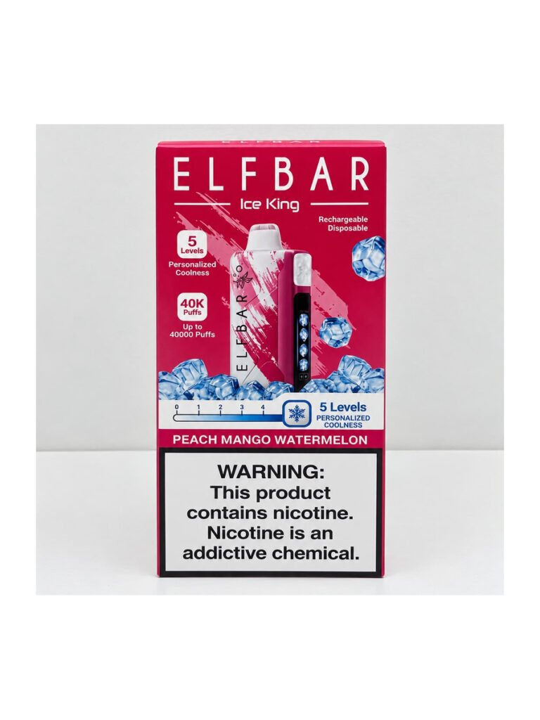ELFBAR ICE KING-PEACH MANGO WATERMELON