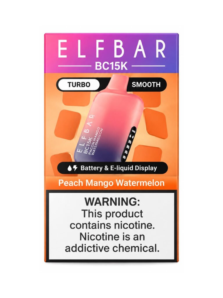 ELFBAR BC15K Peach Mango Watermelon